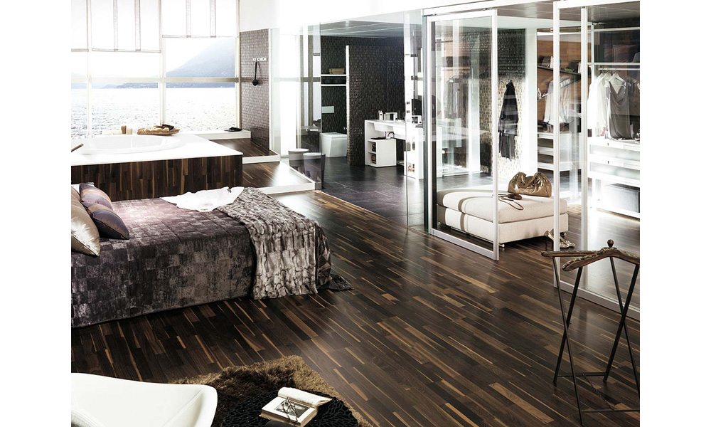 Parquet roble ebano bosque