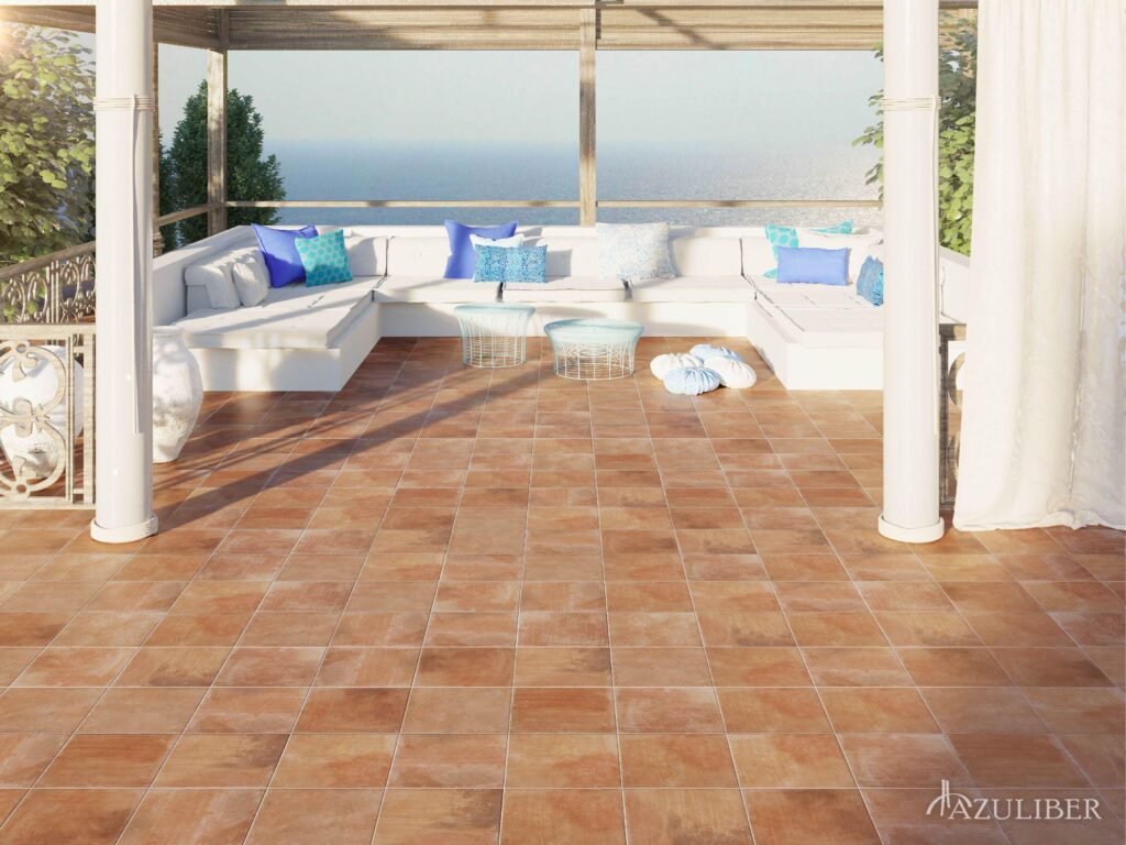 azulejos de terraza de Pavimarsa